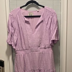 Scotch & Soda Purple Dress L